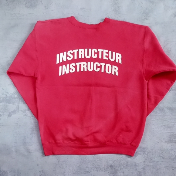 Vintage Other - Vintage 90s YMCA Swimmer Instructor Hanes Crewneck Sweater
